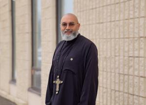 Dr. Father Pishoy Wasfy, recipient of 2025 CES Doctoral Dissemination Award