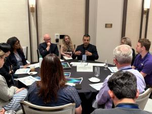 Khiv Singh, Country Manager & SVP – US, ProHance, hosting a thought-provoking roundtable on “Humanizing Shared Services: Balancing Efficiency, Employee Experience, and Retention