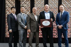 J&R Design Systems Paint Circulation team receives award from Toyota North America