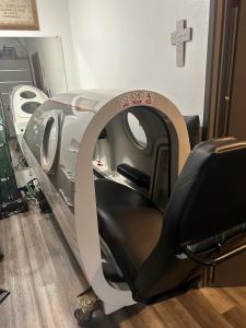 Hyperbaric Oxygen Chamber offers pressurized oxygen that penetrates deep at the cellular level