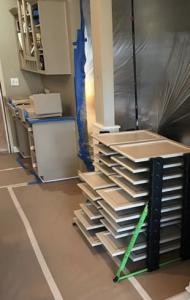 Professional painters have ways to modernize kitchens with minimal disruption time to the homeowner