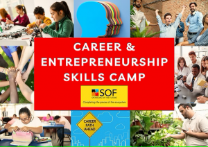 CAREER & ENTREPRENEURSHIP SKILLS CAMP - SOF - SPONSORS OF THE FUTURE - Completing the pieces of the ecosystem - CAREER PATH AHEAD