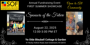 SOF - SPONSORS OF THE FUTURE - Completing the pieces of the ecosystem - Annual Fundraising Event - FIRST SUMMER SHOCASE - Open to ALl Community - Sponsors of the Future - August 22, 2025, 12:00-3:00 PM EST