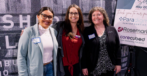 Rosemark, Paradigm, and corecubed at Reel Dinner Series