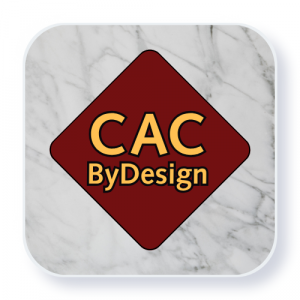 CAC BY DESIGN LOGO