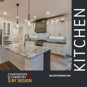 CAC BY DESIGN Kitchen Design with Granite Countertops