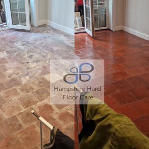 Barn Conversion Quarry Tile Restoration Winchester