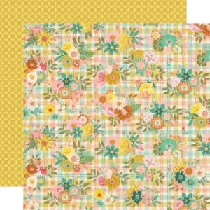NATURE LOVER - 12x12 Double-Sided Patterned Paper features soft, earthy designs perfect for nature-themed scrapbooks and craft projects.