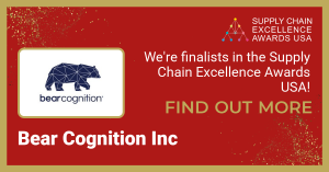 Bear Cognition finalist in the Supply Chain Excellence Awards USA