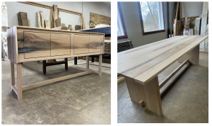 Beautiful wood furniture from LCB Home.