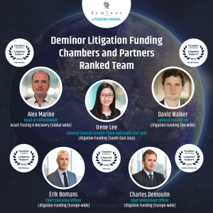 Deminor Litigation Funding's Chambers and Partners 2025 Ranked Team