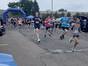 Runners young and old participated in the Prefix Corporation 5K