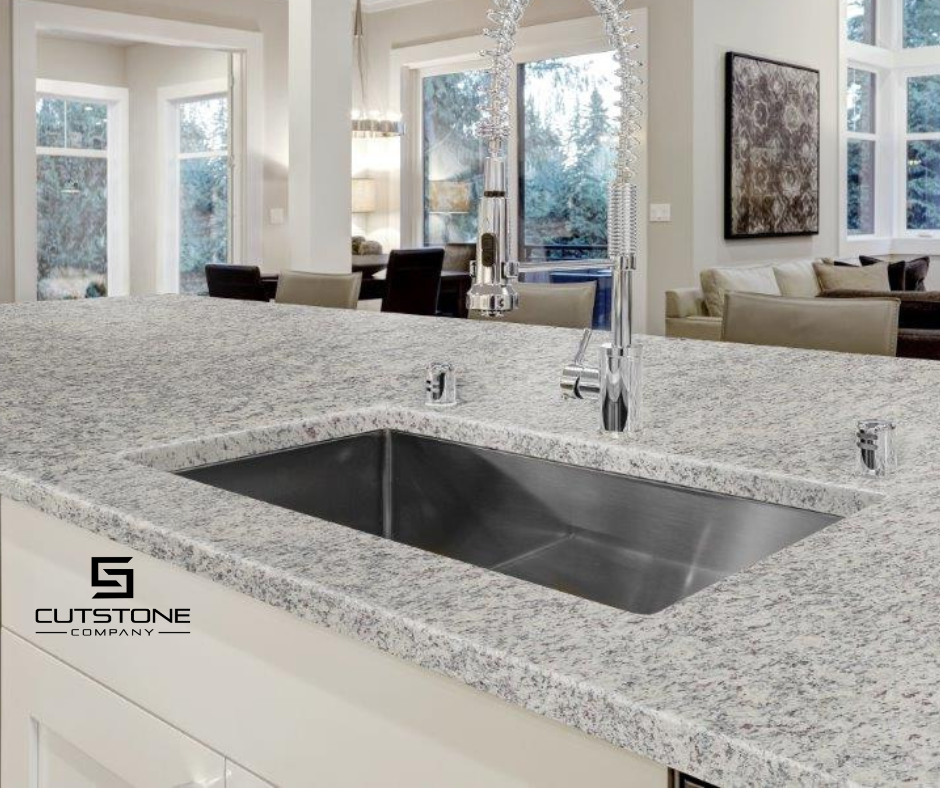 a photo of Cutstone Company's Granite Kitchen Countertop Project