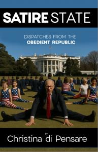 Citizens perform mandatory splits facing Washington DC