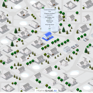 Homesage.ai uses AI to find properties with investment potential.