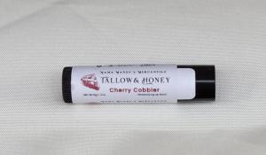 Mama Mandy's Mercantile's New Beef Tallow Cherry Cobbler Lip Moisturizer Balm