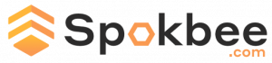Spokbee logo – modern text-based logo representing a cloud-native CPD platform for manufacturers.