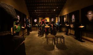 Exhibit of traditional costumes from Vietnam’s ethnic groups inside the Precious Heritage Museum.