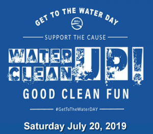 Get To The Water DAY Observance day - July 20, 2019