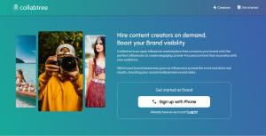 Collabtree website page