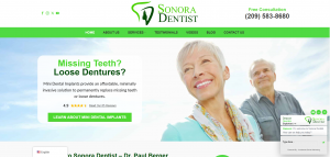Sonora Dentist Homepage