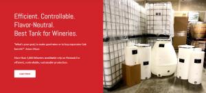 Winery Resource Page that is provides wineries with information, tips, and methods to help them increase production and reduce costs.