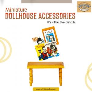 Miniature Dollhouse Accessories
