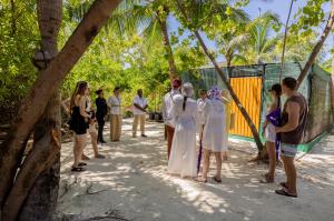 Guests at the Eco Park at Cinnamon Velifushi Maldives