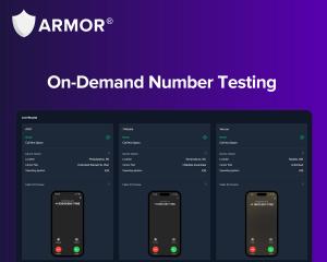 Screenshot of number test