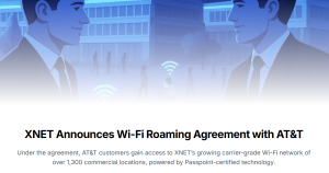 XNET Announces Wi-Fi Roaming Agreement with AT&T
