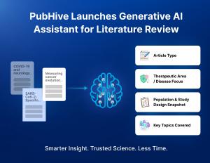 PubHive Launches Generative AI Assistant to Accelerate Literature Review
