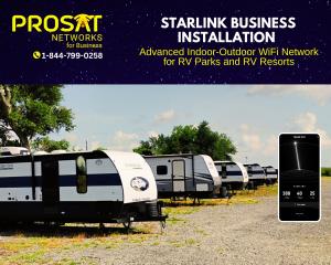 Starlink WiFi Internet Solution for RV Parks and RV resorts