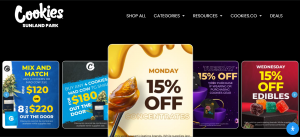Cookies Weed Dispensary Sunland Park website