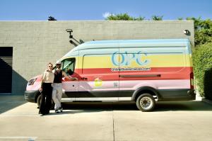 Brad and Lesley with the OPC Van