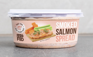 Brilliant Food's Smoked Salmon Spread  is designed for a new generation of customers