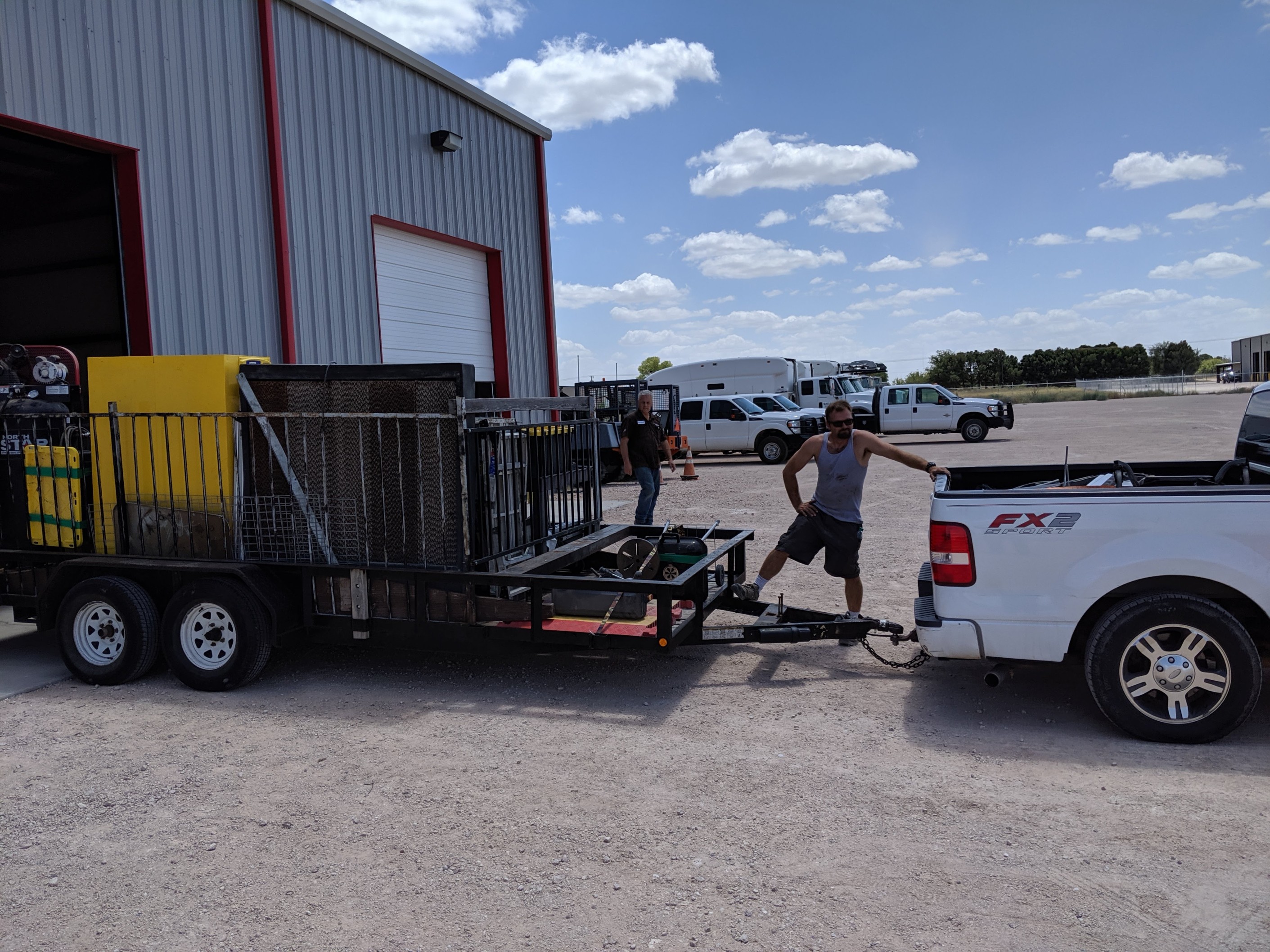 Stolen trailer