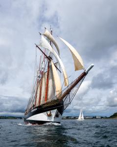 DARWIN200 Oosterschelde Falmouth Cornwall Homecoming July 19 Photograph By Tom Dixon