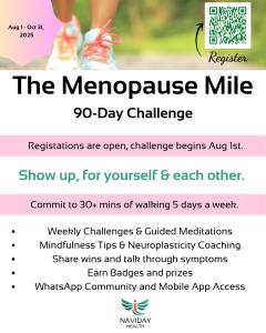 The Menopause Mile, Naviday Health