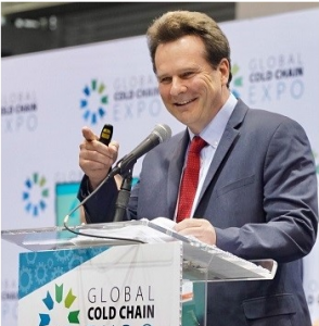 Don Durm speaking at the Global Cold Chain Expo