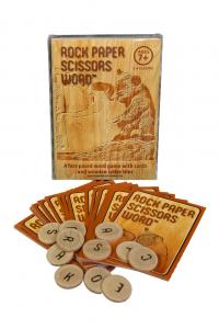 Rock Paper Scissors Word Card Game