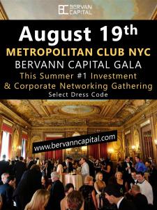 Investment and Corporate Event in New York