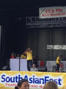 Hunsdeep at TD South Asian Festival 2016