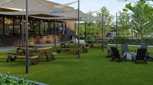 Artificial Turf Solution Outdoor Lounge and Bar
