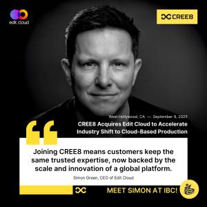 Simon Green, Edit Cloud CEO