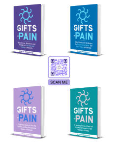 Serie de Libros "The Gifts of Pain" - Volumen 1 ; Volumen 2; Volumen 3; Volumen 4