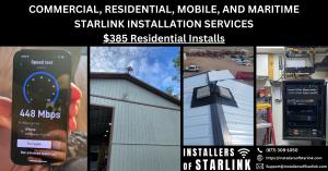Installers of Starlink (877) 309-1050 — Houston Starlink Installation Services