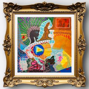 Futuristic European Union Map