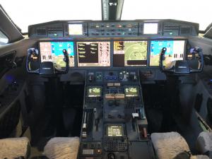 Gulfstream G650 cockpit.