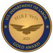 eTRANSERVICES Receives 2025 HIRE Vets Medallion Gold Award from the U.S. Department of Labor
