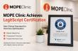 MOPE Clinic Achieves LegitScript Certification: Sets Clinical Standard for Hormone Optimization